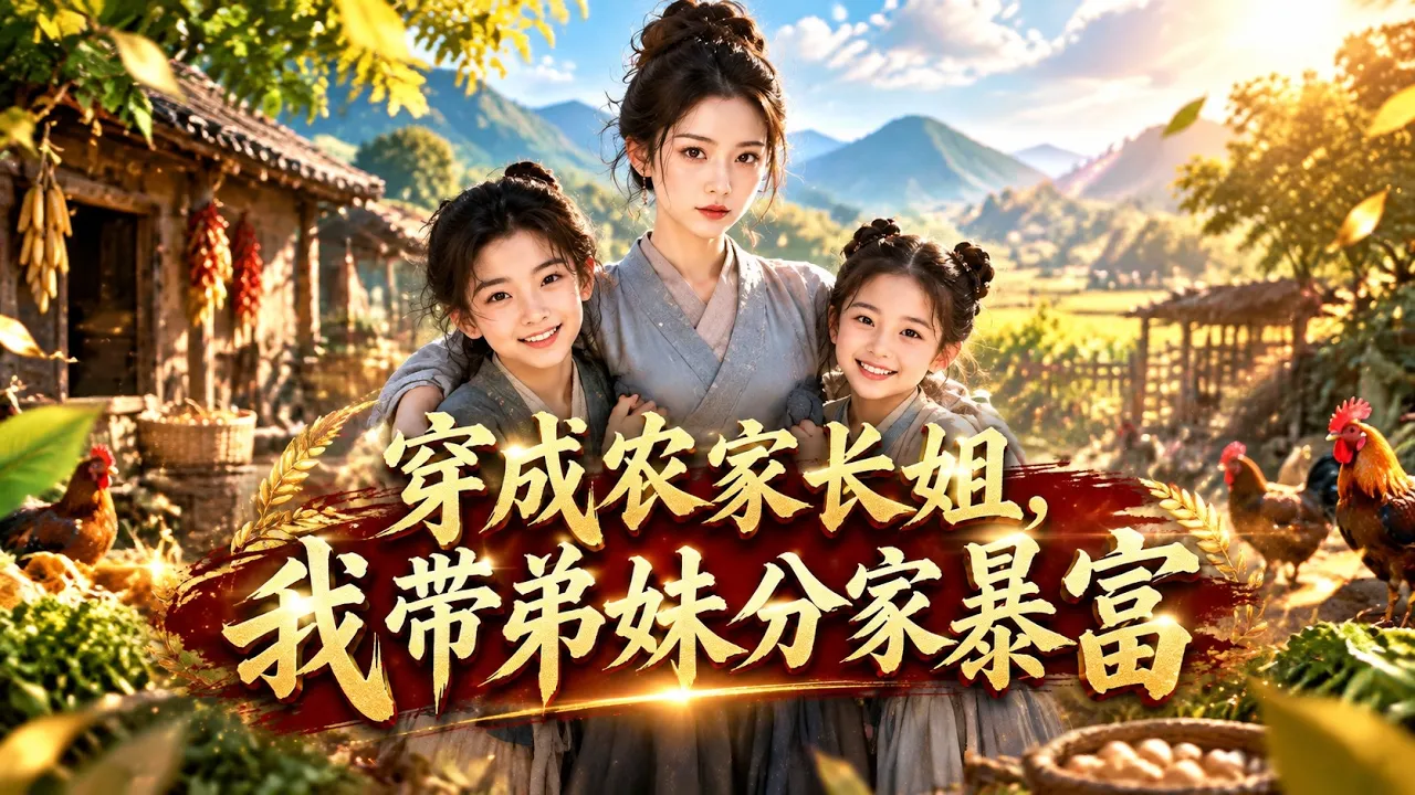 穿成农家长姐,我带弟妹分家暴富