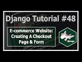 Creating The Checkout Page Python Django Tutorials In Hindi