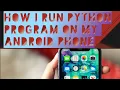 How to Run Python Program on Android Phone in Hindi