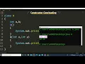 Constructor Overloading in Java Learn Coding