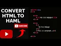 Download Lagu Convert HTML to HAML Online Tool - Most 🔥 useful for Rails developer