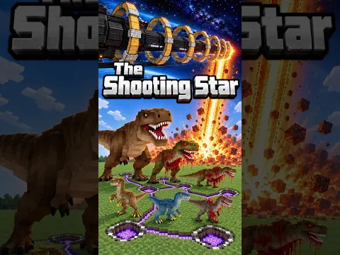 Shooting Star: 4 Orbital Weapons That Reshape Minecraft!