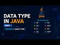 Data Type in Java Part1 Java Programming Tutorial for Beginners Space Informatique