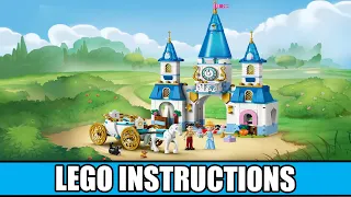 LEGO Instructions - Disney - 43275 - Cinderella's Castle & Horse Carriage - Cinderella