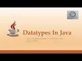 4 - Datatypes in Java Java Development Tutorials Urdu Hindi 2019