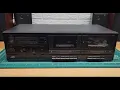 JVC TD-W106 Dual Cassette Deck Demo