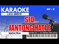 Download Lagu Karaoke - Sio Jantong Hati // Doddie Telehala ( Nada Pria )