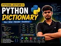 Python Lecture 9 Dictionaries in Python Python Dictionary Explained for Beginners