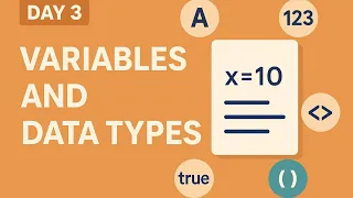 Day 3 Master Variables Data Types in C