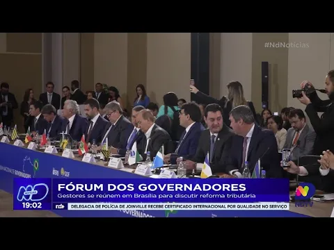 Fórum dos governadores: gestores se reúnem em Brasília para discutir reforma tributária