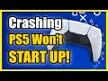 How to FIX PS5 Crashing and TURNED OFF Now Won t Turn ON