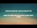 GREEICY   Estas Ganas Spanish and English Lyrics