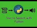 How to Convert Text to speech using Python Build your own text to speech converter GTTS Module