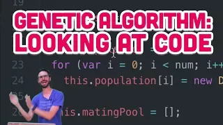 9 4 Genetic Algorithm Looking at Code - The Nature of Code