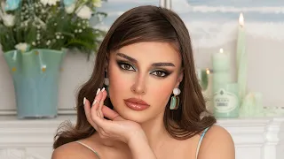 Blue Summery Makeup 💛  | 🩵 خطوات ميك اب صيفي