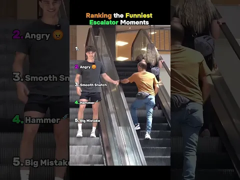 Ranking Funniest Escalator Moments