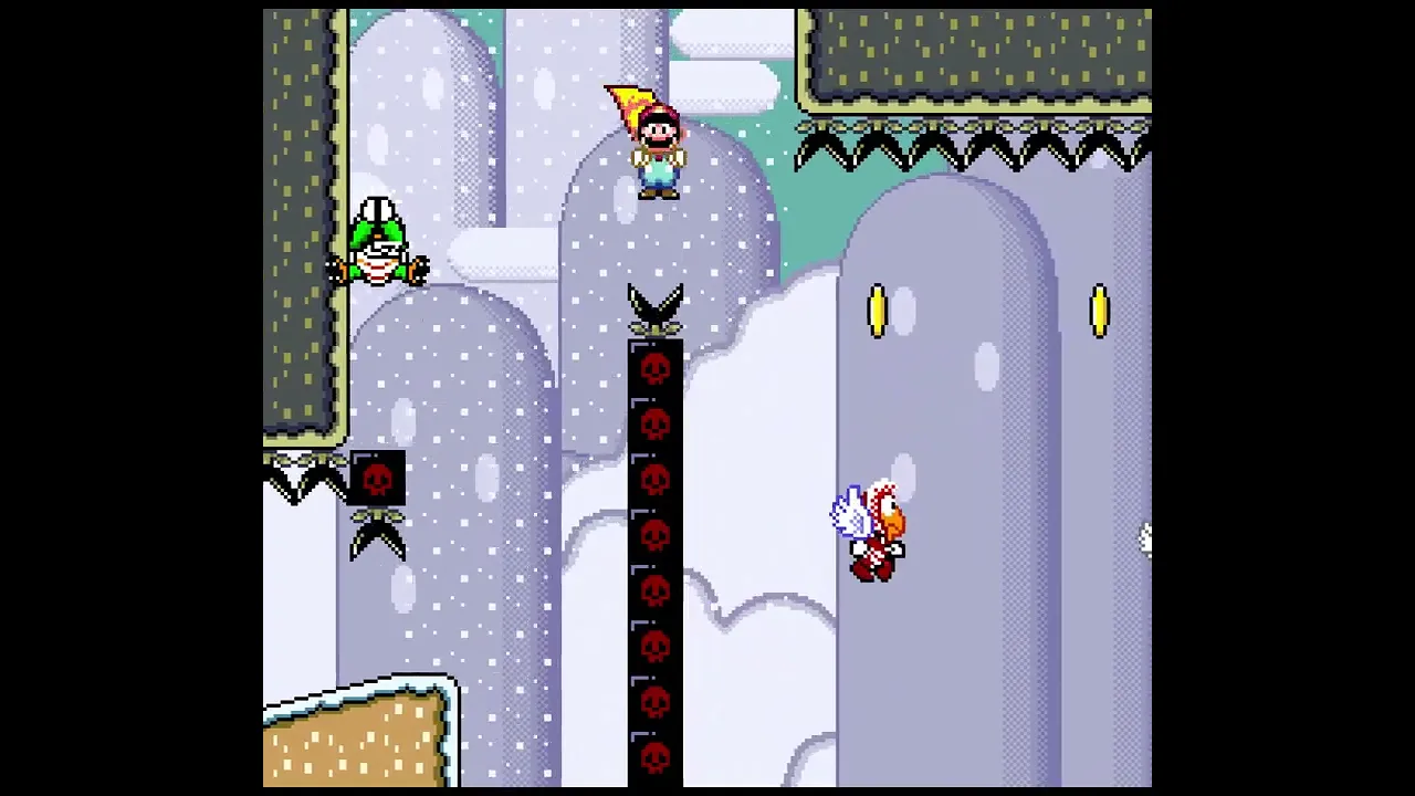 DeClockr Mario World Remastered God Mode (Super Mario World Hack)