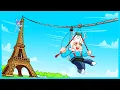 Download Lagu Naik Tangga PALING TINGGI Di DUNIA Dan BERGELANTUNGAN TURUN!