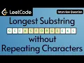 Longest Substring without Repeating Characters Leet-Code Interview Question Learn in Tamil