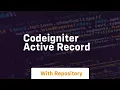 codeigniter active record