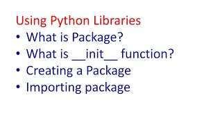 Using Python Libraries Part 4 Computer Science Class XII CBSE