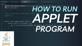 HOW TO RUN APPLET PROGRAM IN JAVA DRAW RECTANGLE IN APPLET VUZZARE