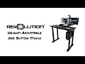 Our New Height-Adjustable One Button Studio Revolution Lightboards