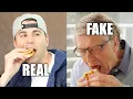 Feeding Bill Gates a Fake Burger to save the world
