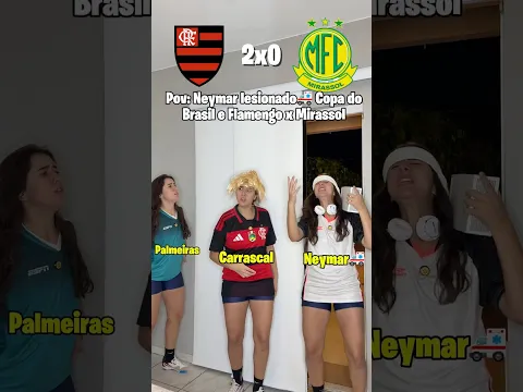 FLAMENGO 2x0 MIRASSOL, NEYMAR LESIONADO, E COPA DO BRASIL!⚽️ Palmeiras, Santos, Cruzeiro…