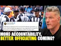 NFL Close To Reaching Agreement With Referees Will Increase Accountability Better Officiating