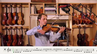 Download Violin Chapter 1, Exercise 4, The Quaver - Introduction and slow play through (♩ = 60) MP3