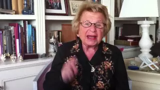 Anal Sex - Dr Ruth answers a question about anal