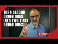 B13 Second order ODE solved with RK4 in Python