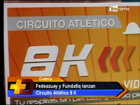 Fedeazuay y Fundafiq lanzan circuito atlético 8 k