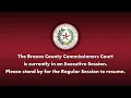 Brazos County Commissioners Court Special Called Session - December 2 2025