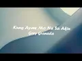 Gary Granada - Kung Ayaw Mo Na Sa Akin (Official Lyric Video)