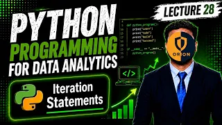 Lec 28 Python 17 Iteration Statements in Python Python Tutorial