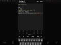 Input output in C language