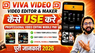 how to edit videos with viva video app what is viva video video editor u0026 maker full information