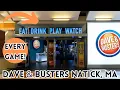 Dave Busters Natick MA GIANT ARCADE WALKTHROUGH TOUR 2024