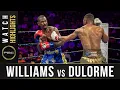 Williams vs Dulorme HIGHLIGHTS September 21 2019 PBC on FS1