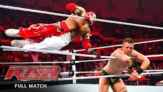 full match rey mysterio vs the miz wwe title match raw july 25 2011