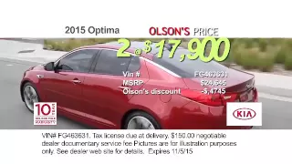 Chuck Olson 2015 Kia Optima