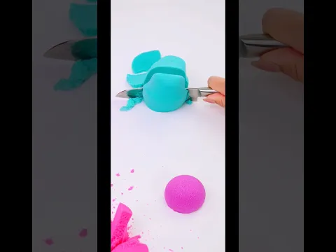4 piece soft sand cutting for comfort #oddlysatisfyingvideo #kitchen gadgets en
