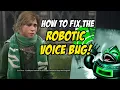 EASY FIX for the annoying robotic voice bug in Hogwarts Legacy