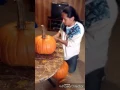 Batman and Joker Pumpkin carvin