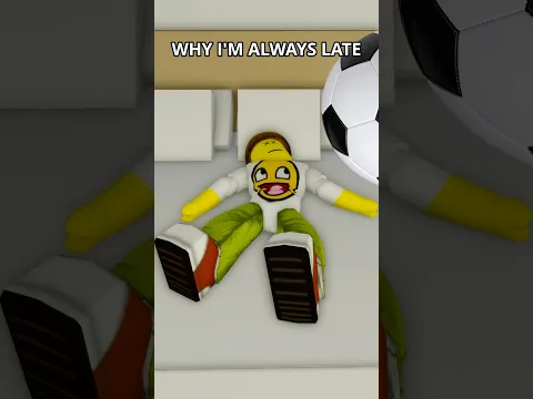 Why I'm Always Late #roblox #brookhaven #shorts