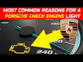 Most Common Reasons for a Porsche Check Engine Warning Light HOW TO RESET IT