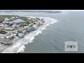 High Tide North Topsail Beach September 27th 2023