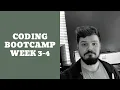 Coding Bootcamp Review Weeks 3 and 4